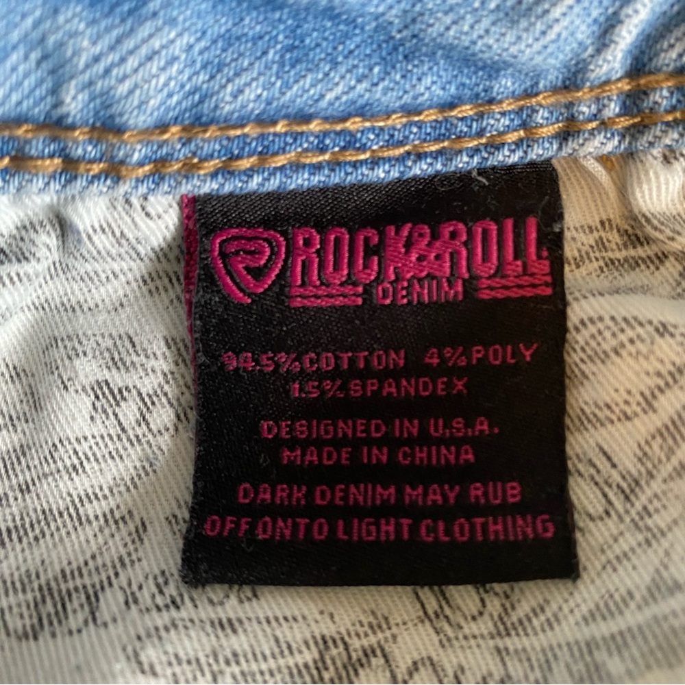 Rock & Roll Denim High Rise Trouser - Picture 14 of 16